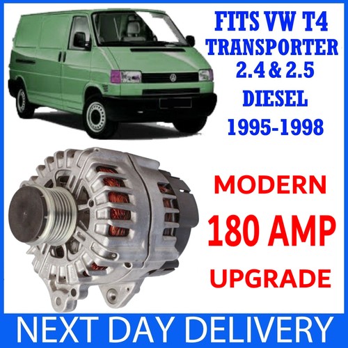 New 180a upgrade alternator - new,