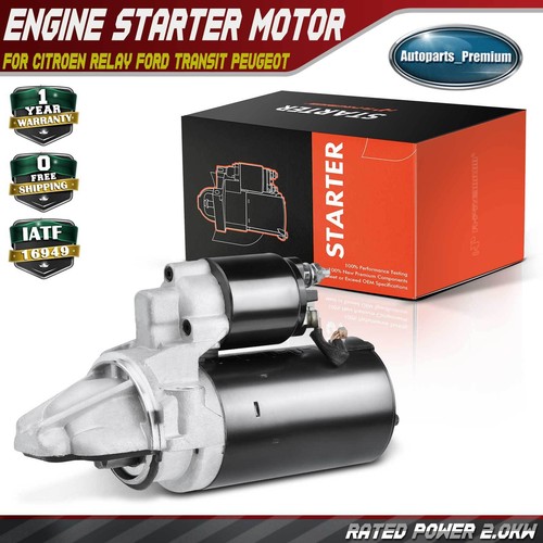 Starter motor for citroen - for,