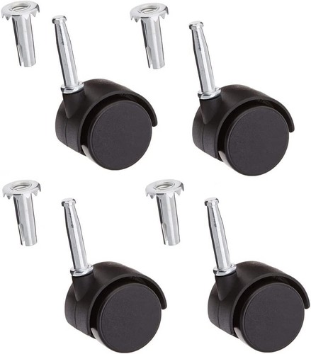 Twin wheel castors swivel 40mm - castors,