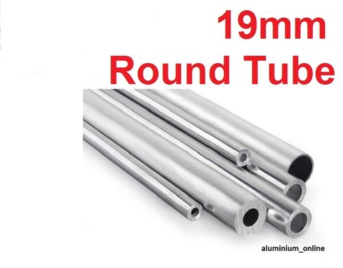 Aluminium round tube 19mm 3 - aluminium,