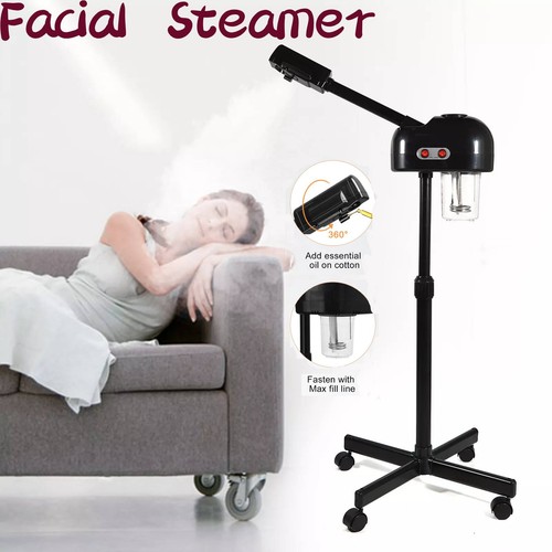 Ozone facial steamer - on, wheels