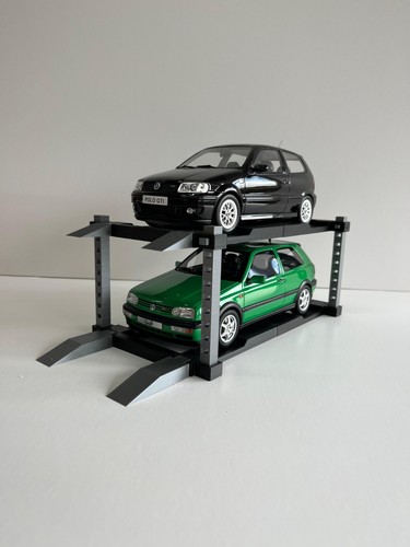 Model car post lift - model, 4