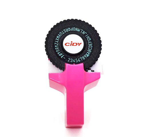 Handheld embossing label - embossing,