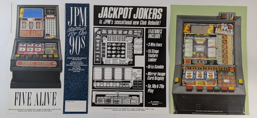 Vintage jpm pub fruit machine - fruit,