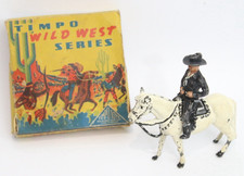 timpo Wild West Series Vintage Boxed Cowboy All Original lead toy figure