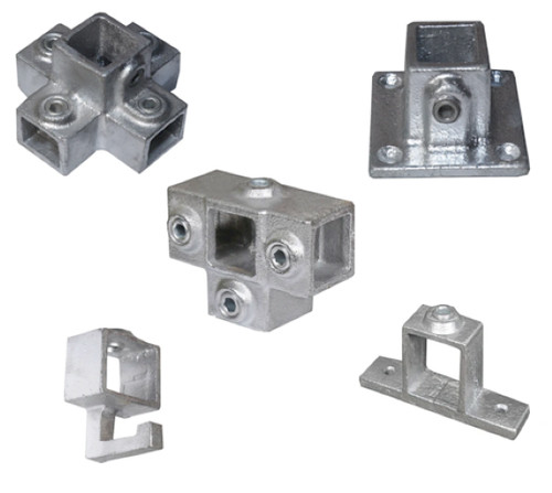 Square tube clamps - tube, &