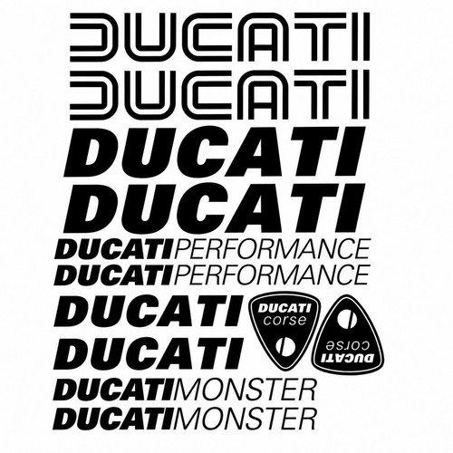 Ducati vinyl decal sticker - ducati,