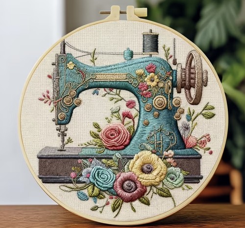 Embroidery kit the floral - -,