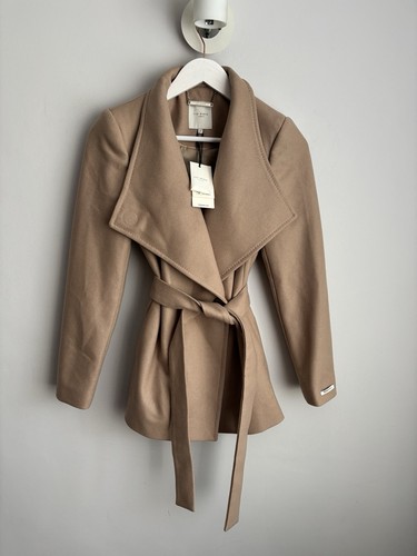 Ted baker beige wrap coat - baker,