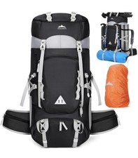 60L Hiking Backpack with Rain