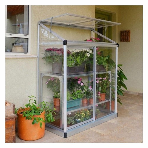 Greenhouse 4x2ft lean - greenhouse,