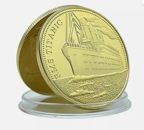 Rms titanic commemorative coin - rms,