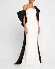 Marchesa Notte Black Ivory