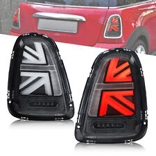 VLAND Clear LED Tail Lights Rear For 2007-2013 BMW Mini Cooper R56/57/58/59 L+R