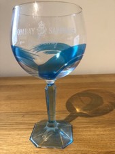 bombay sapphire glass blue 