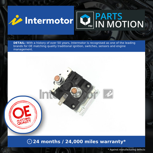 Starter solenoid fits - starter,