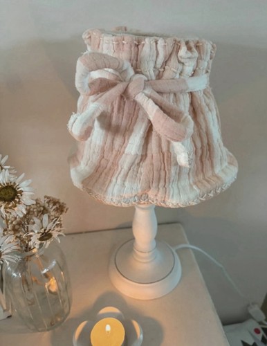 Cute frilly handmade lampshade