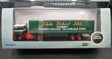 OXFORD - DAF 2800 CURTAINSIDE - EDDIE STOBART - 1/76 SCALE MODEL SP160