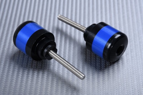 Blue bar end grip handelbar - bar,