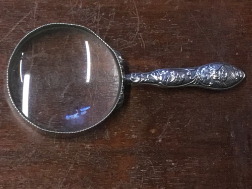 Antique magnifying glass - antique,