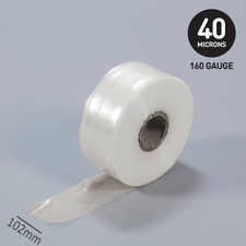 4" Clear Polythene Layflat