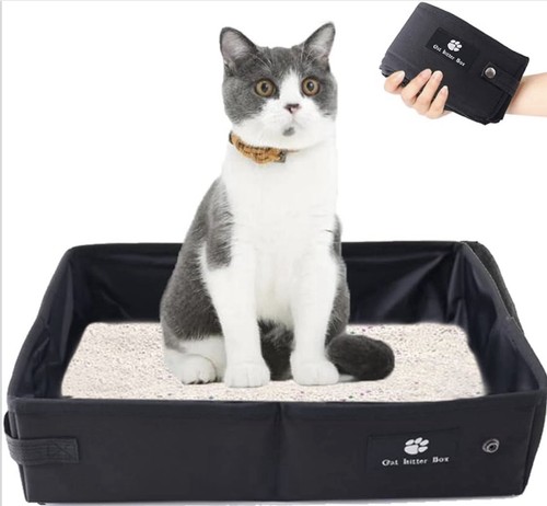 Portable foldable cat litter - foldable,