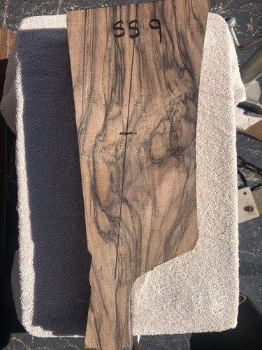 Turkish walnut gunstock - walnut, blank