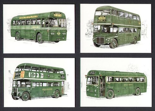 London country buses - country,