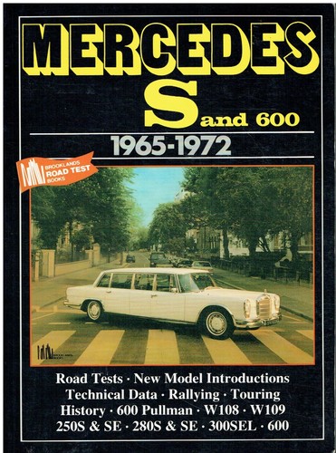 Mercedes w100 600 incl - mercedes, pullman