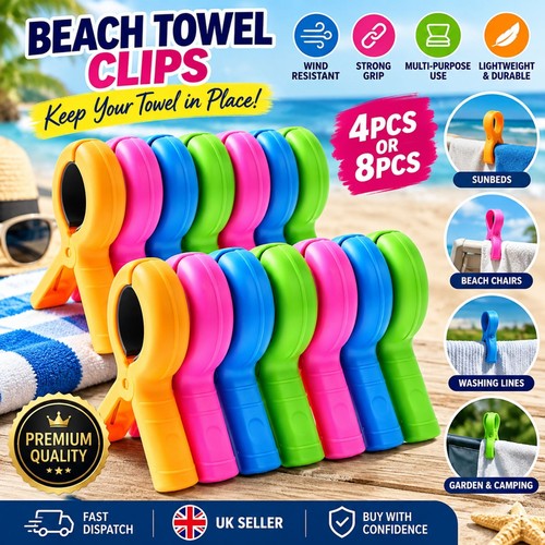 Beach towel pegs - pegs, clips