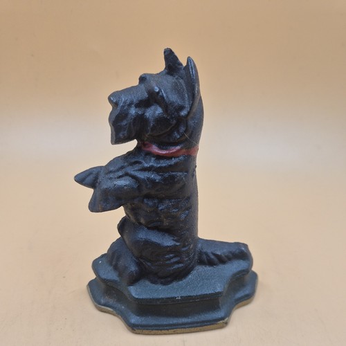 Vintage black painted cast - painted,