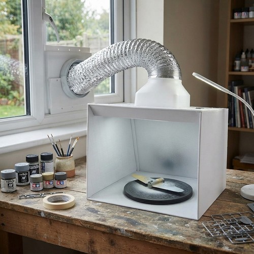 Airbrush spray booth 515 - airbrush,