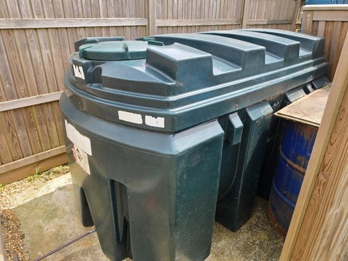 Bunded oil storage tank