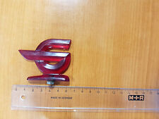 Vintage NOS GORICKE Bicycle front mudguard Emblem Badge fit Raleigh Schwinn RED