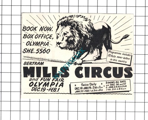 Bertram mills circus - mills,