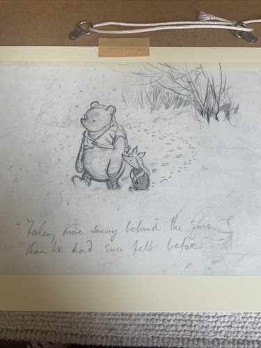 Framed copy winnie the - framed,