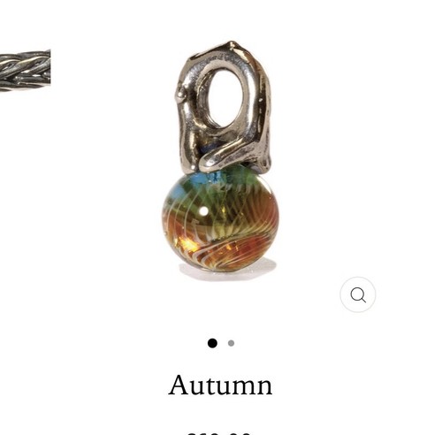 Trollbeads autumn bead - autumn,