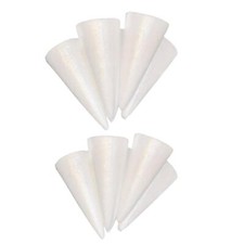 Pack of 10, 15CM Modelling Polystyrene Cones Foam Ball