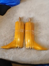 Gorgeous Vintage Wooden Boot Trees, Riding Boot Trees, Ladies Size 5