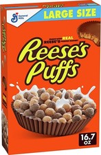 REESE'S PUFFS CEREAL LARGE