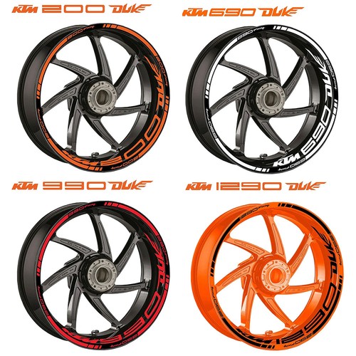 Wheel hub rim decorative - rim, decal