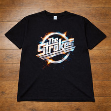 The Strokes Logo T Shirt –