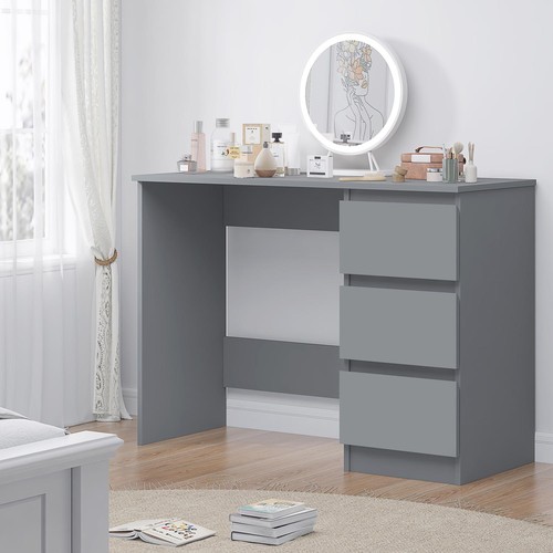 Dark matt grey desk drawer - grey,