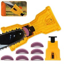 Chainsaw Teeth Sharpener Self Sharpening Bar Mount Chain Grinder System Tools UK