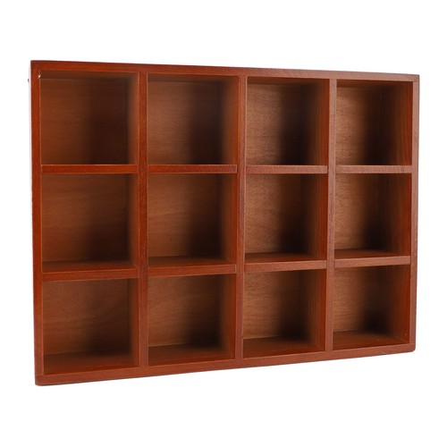 12cubes wooden display unit - wooden,
