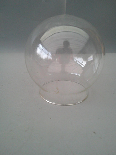 Vintage small glass display - small,