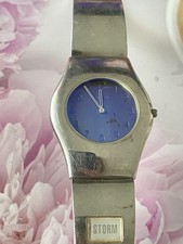 Storm Unisex Silver Tone Wrist