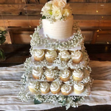 Multi Tier Acrylic Square Cake Stand for Weddings & Celebrations