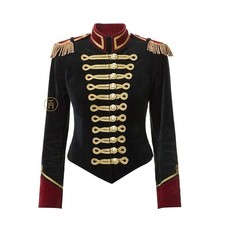 Women’s Black and Burgundy