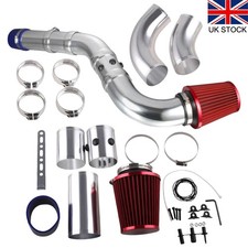 3" 76MM Universal Performance Cold Air Filter Feed Induction Intake Pipe Kit